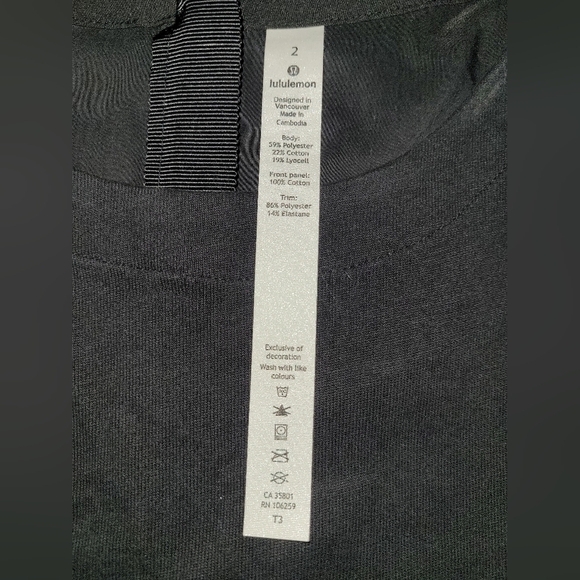 Lululemon Live to Layer Shirt Black Size 2.. - Picture 9 of 11